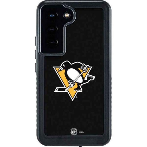 NHL Pittsburgh Penguins Solid Background Galaxy S23 Waterproof Case