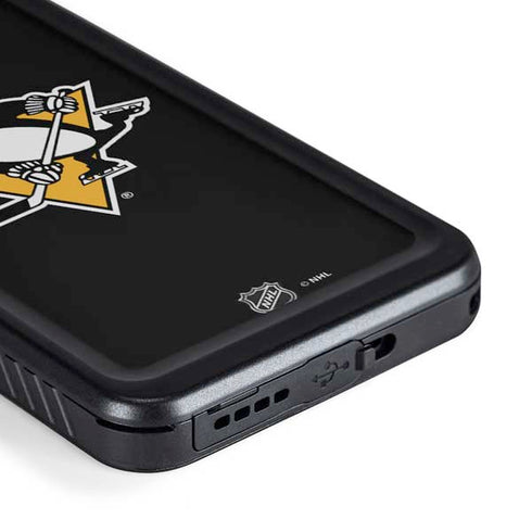 NHL Pittsburgh Penguins Solid Background Galaxy S23 Waterproof Case