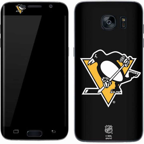 NHL Pittsburgh Penguins Solid Background Galaxy S7 Skin