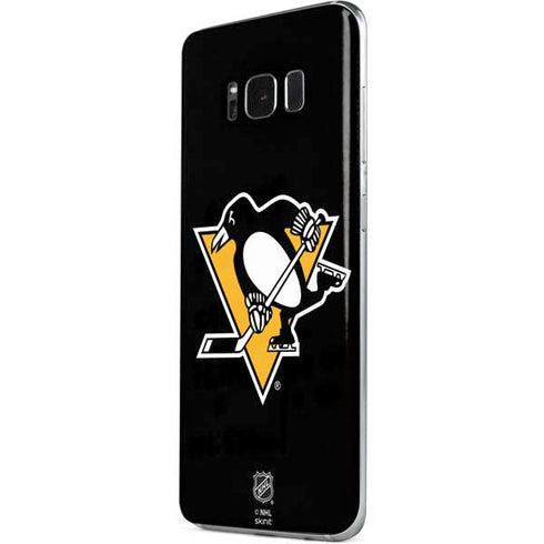 NHL Pittsburgh Penguins Solid Background Galaxy S8 Skin