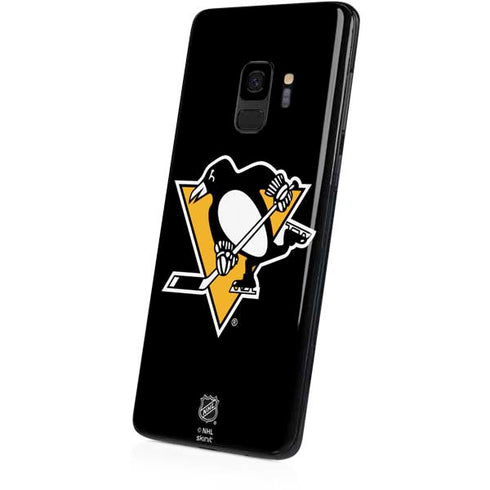NHL Pittsburgh Penguins Solid Background Galaxy S9 Skin
