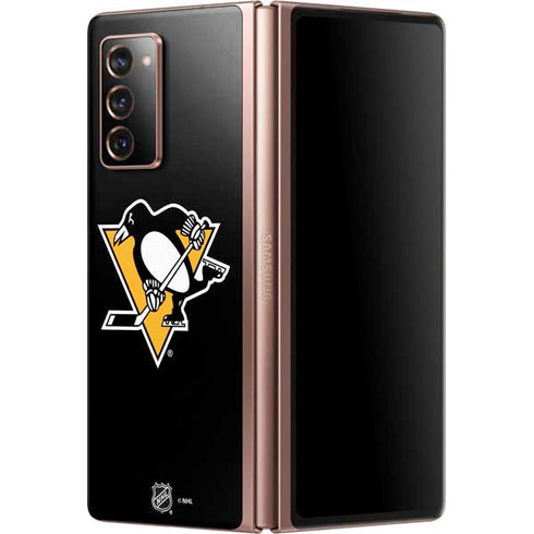 NHL Pittsburgh Penguins Solid Background Galaxy Z Fold2 5G Skin
