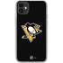 NHL Pittsburgh Penguins Solid Background iPhone 11 Clear Case