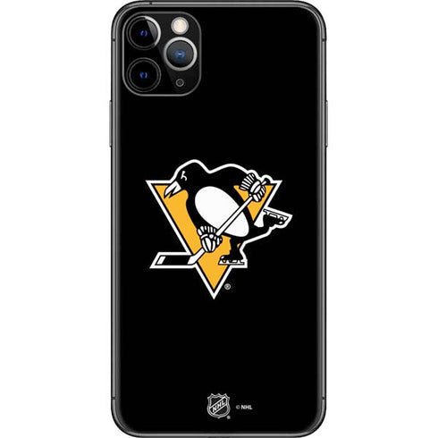 NHL Pittsburgh Penguins Solid Background iPhone 11 Pro Max Skin