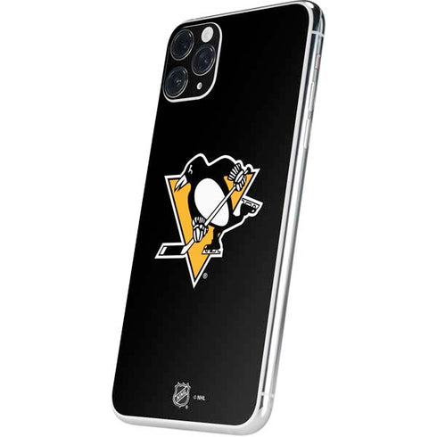 NHL Pittsburgh Penguins Solid Background iPhone 11 Pro Max Skin