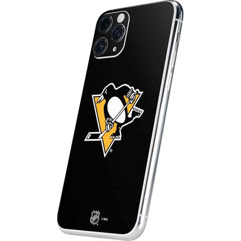 NHL Pittsburgh Penguins Solid Background iPhone 11 Pro Skin