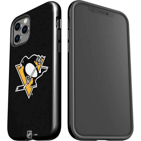NHL Pittsburgh Penguins Solid Background iPhone 12 Pro Impact Case