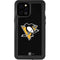 NHL Pittsburgh Penguins Solid Background iPhone 12 Pro Max Waterproof Case
