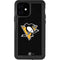 NHL Pittsburgh Penguins Solid Background iPhone 12 Waterproof Case