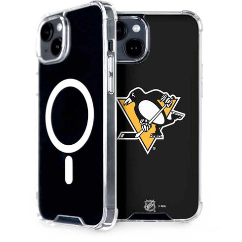 NHL Pittsburgh Penguins Solid Background iPhone 13 MagSafe Case