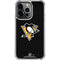 NHL Pittsburgh Penguins Solid Background iPhone 13 Pro Clear Case