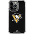 NHL Pittsburgh Penguins Solid Background iPhone 13 Pro Clear Case