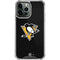 NHL Pittsburgh Penguins Solid Background iPhone 13 Pro Max Clear Case