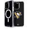 NHL Pittsburgh Penguins Solid Background iPhone 14 Pro MagSafe Case