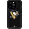 NHL Pittsburgh Penguins Solid Background iPhone 14 Pro Waterproof Case