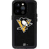 NHL Pittsburgh Penguins Solid Background iPhone 14 Pro Waterproof Case