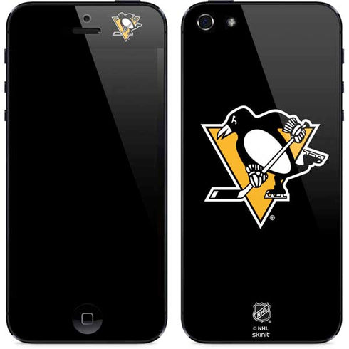 NHL Pittsburgh Penguins Solid Background iPhone 5/5s/5SE Skin