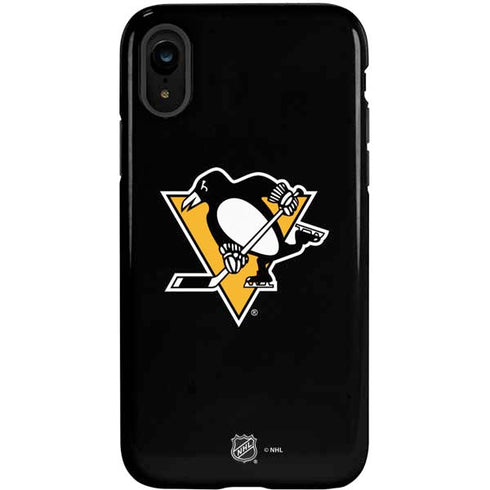 NHL Pittsburgh Penguins Solid Background iPhone XR Pro Case