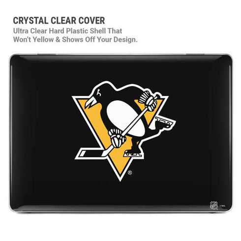 NHL Pittsburgh Penguins Solid Background MacBook Pro 16in (2021-25) Case plus Skin