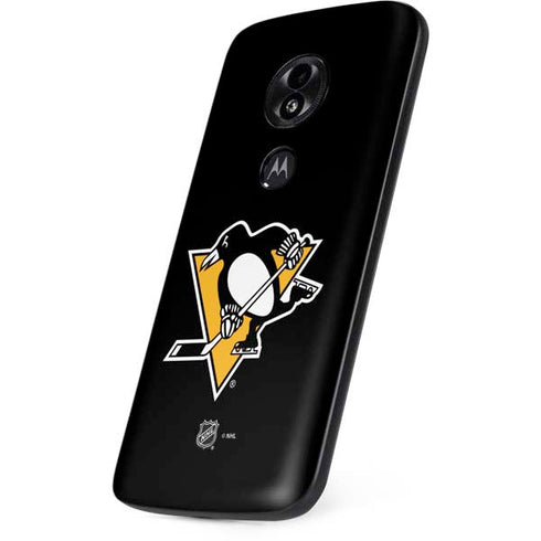 NHL Pittsburgh Penguins Solid Background Moto E5 Play Skin