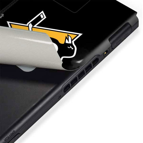 NHL Pittsburgh Penguins Solid Background Nintendo Switch Bundle Skin