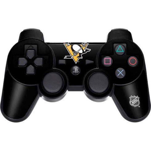 NHL Pittsburgh Penguins Solid Background PS3 Dual Shock wireless controller Skin