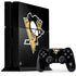 NHL Pittsburgh Penguins Solid Background PS4 Console and Controller Bundle Skin