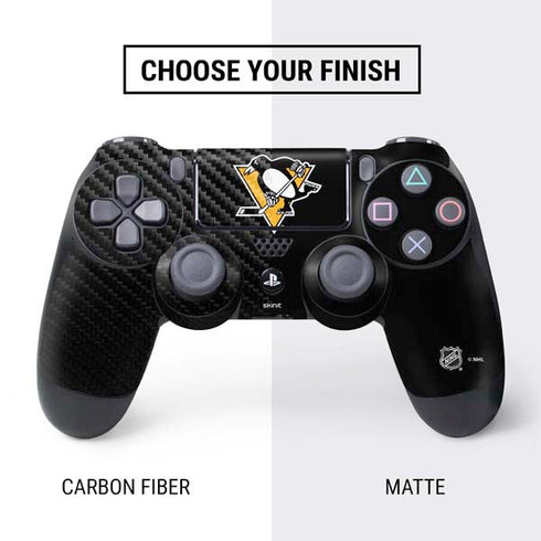 NHL Pittsburgh Penguins Solid Background PS4 Controller Skin