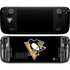 NHL Pittsburgh Penguins Solid Background Steam Deck Handheld Gaming Computer Skin