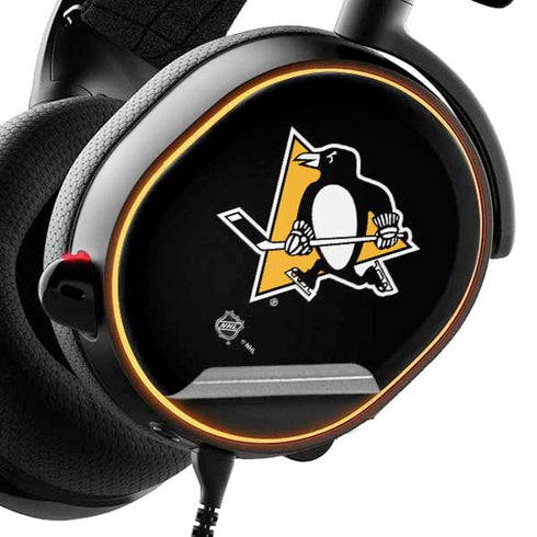 NHL Pittsburgh Penguins Solid Background SteelSeries Arctis 3 Skin