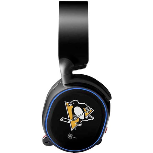 NHL Pittsburgh Penguins Solid Background SteelSeries Arctis 5 Skin
