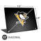 NHL Pittsburgh Penguins Solid Background Universal Laptop 12in (9.8 x 6.8in) Skin