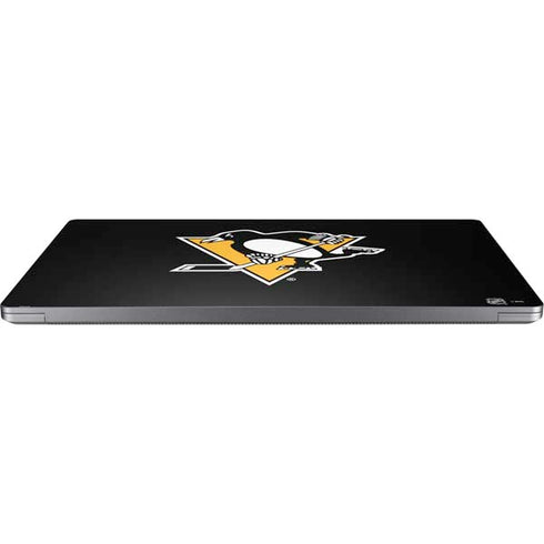 NHL Pittsburgh Penguins Solid Background Universal Laptop 12in (9.8 x 6.8in) Skin