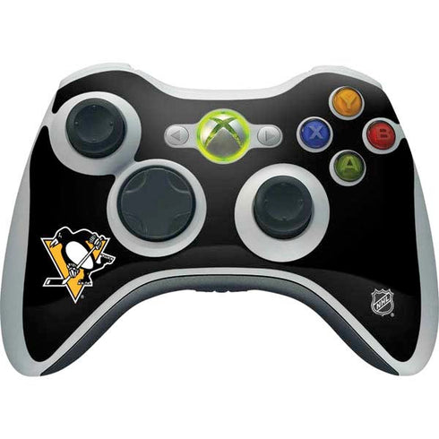 NHL Pittsburgh Penguins Solid Background Xbox 360 Wireless Controller Skin