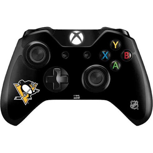 NHL Pittsburgh Penguins Solid Background Xbox One Controller Skin