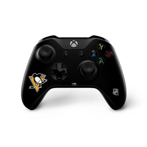 NHL Pittsburgh Penguins Solid Background Xbox One X Controller Skin