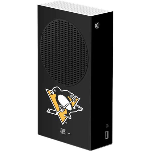 NHL Pittsburgh Penguins Solid Background Xbox Series S Console Skin