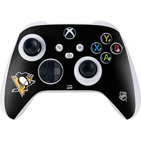 NHL Pittsburgh Penguins Solid Background Xbox Series S Controller Skin