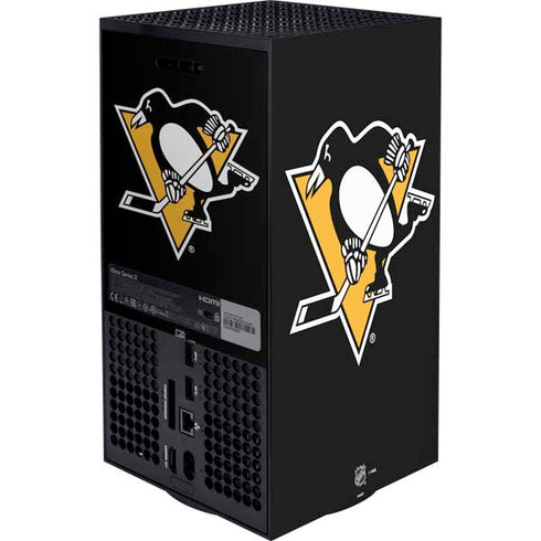 NHL Pittsburgh Penguins Solid Background Xbox Series X Bundle Skin
