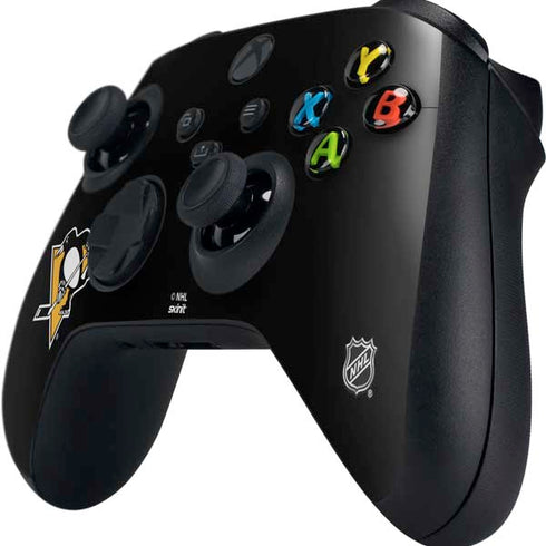 NHL Pittsburgh Penguins Solid Background Xbox Series X Controller Skin