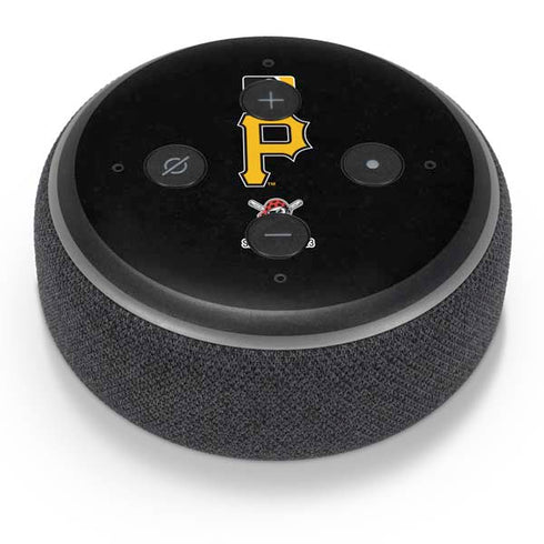 MLB Pittsburgh Pirates - Solid Distressed Amazon Echo Dot Skin