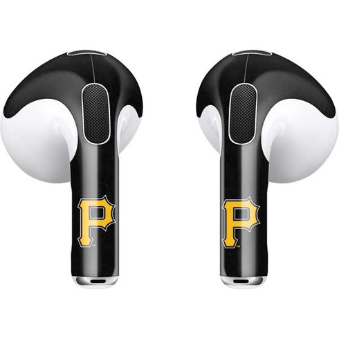 MLB Pittsburgh Pirates - Solid Distressed Apple AirPods (3rd Gen 2021) Skin