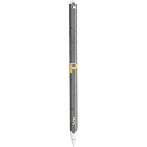 MLB Pittsburgh Pirates - Solid Distressed Apple Pencil (2nd Gen 2019) Skin