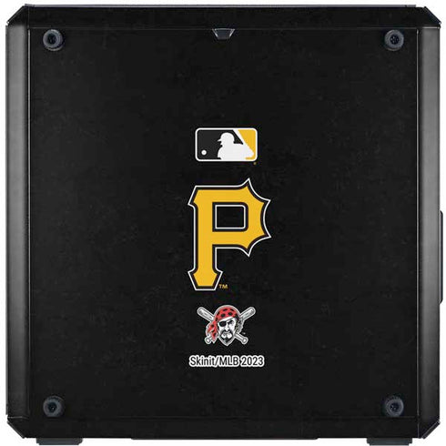 MLB Pittsburgh Pirates - Solid Distressed Cooler Master MasterBox Q300L Mini Tower Skin