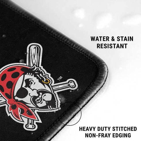 MLB Pittsburgh Pirates - Solid Distressed Gaming Mouse Pad