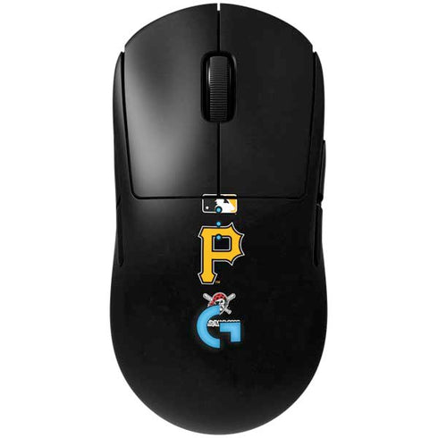 MLB Pittsburgh Pirates - Solid Distressed G Pro Wireless Gaming Mouse Skin