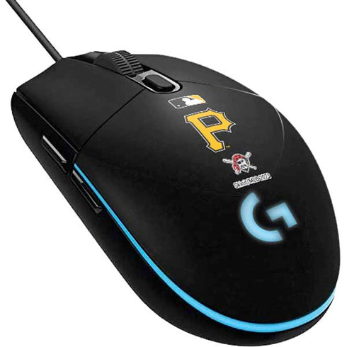 MLB Pittsburgh Pirates - Solid Distressed G203 Prodigy RGB Wired Gaming Mouse Skin