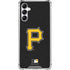 MLB Pittsburgh Pirates - Solid Distressed Galaxy A14 5G Clear Case