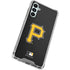 MLB Pittsburgh Pirates - Solid Distressed Galaxy A14 5G Clear Case