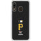 MLB Pittsburgh Pirates - Solid Distressed Galaxy A20 Clear Case